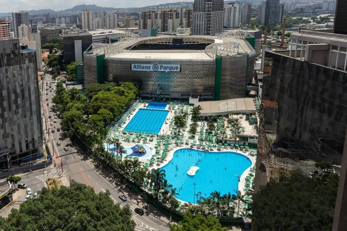 Apart Ao Lado Do Allianz Com Estacionamento São Paulo