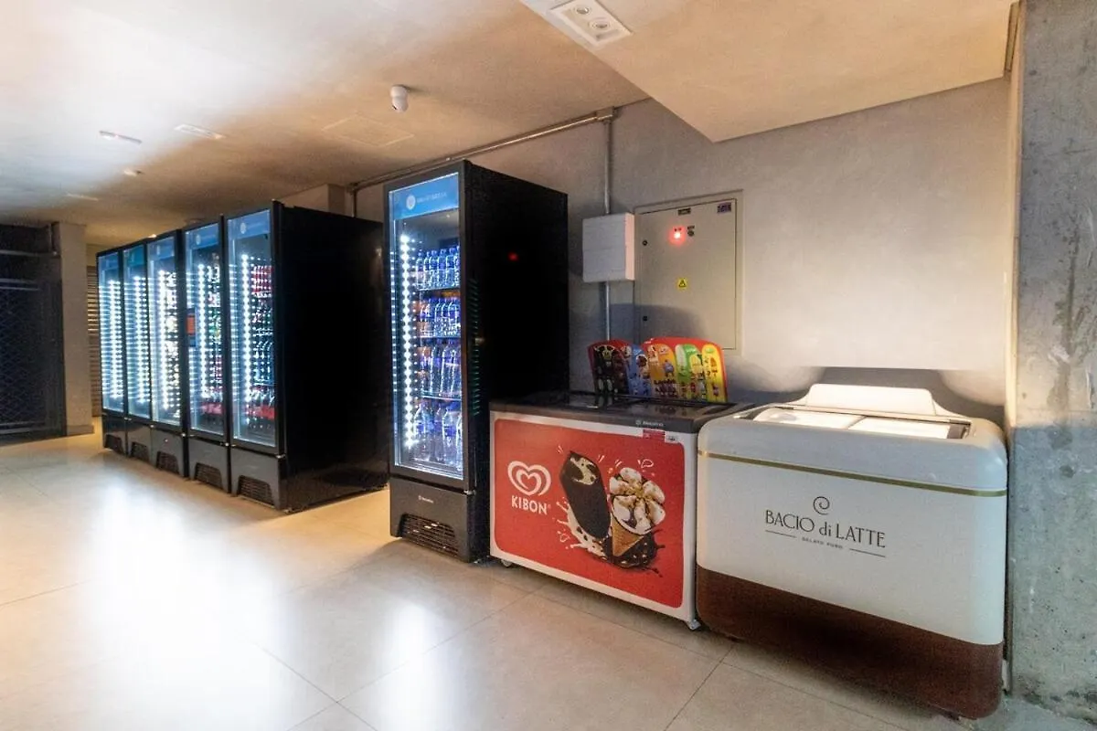 公寓 Apart Ao Lado Do Allianz Com Estacionamento 圣保罗